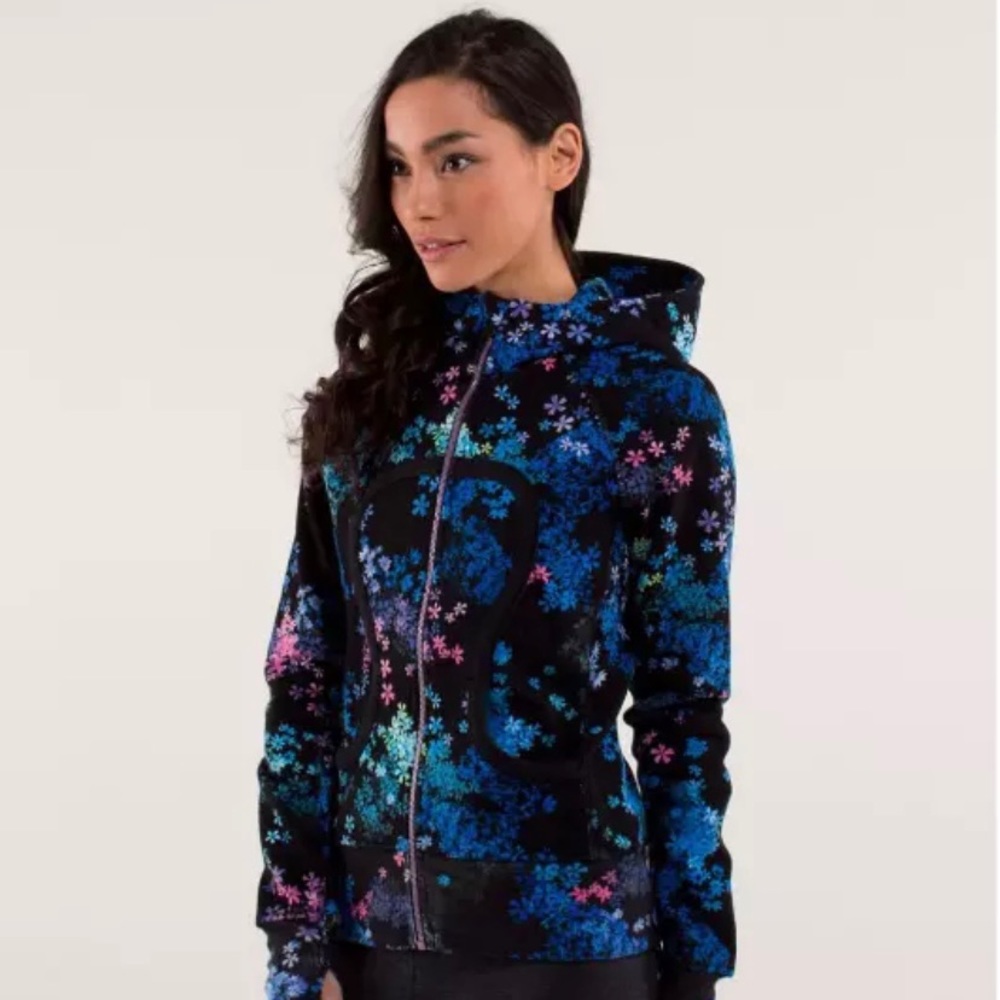 Lululemon Scuba Floral Hoodie